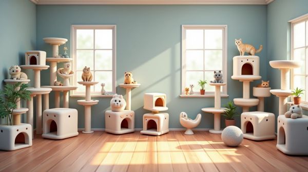 Matou Perché : la boutique en ligne d'arbres à chat pour tous les félins