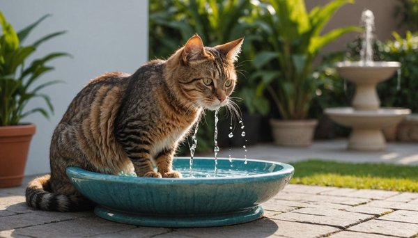 Le top des fontaines à eau pour chat en 2025